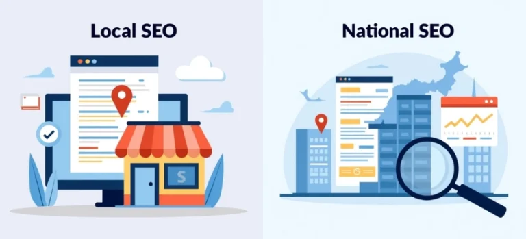 Local SEO vs National SEO